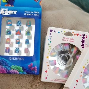NEW kids press on nails
